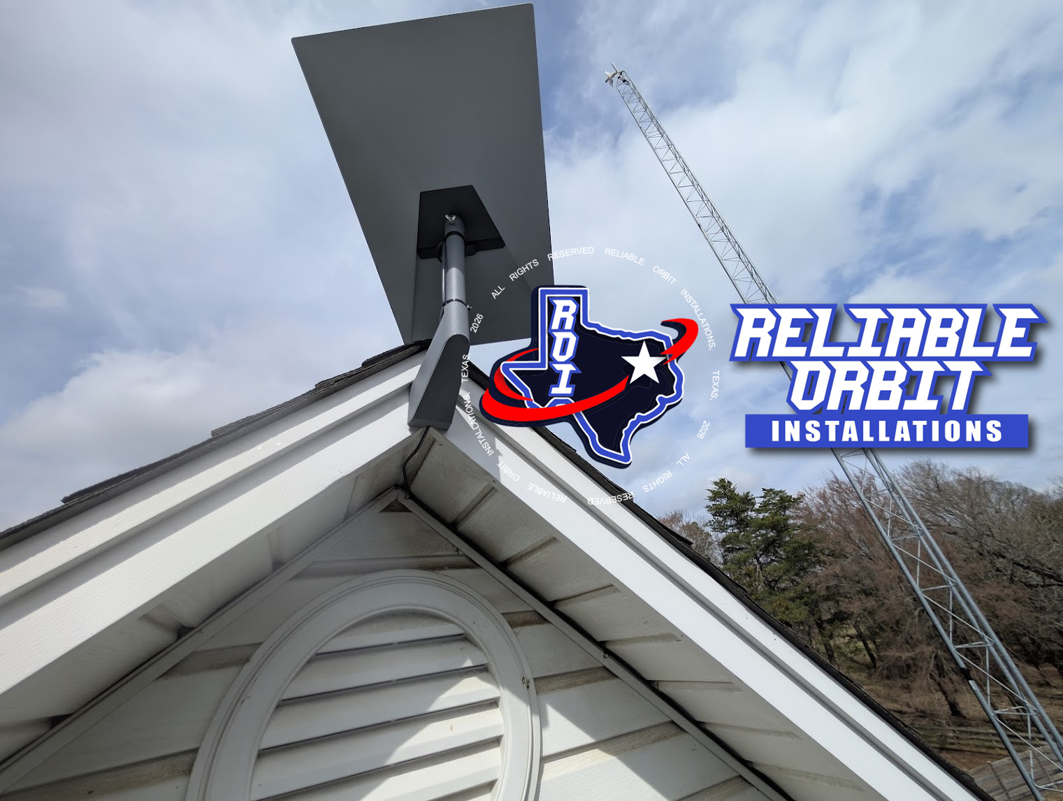 Residential eave mount